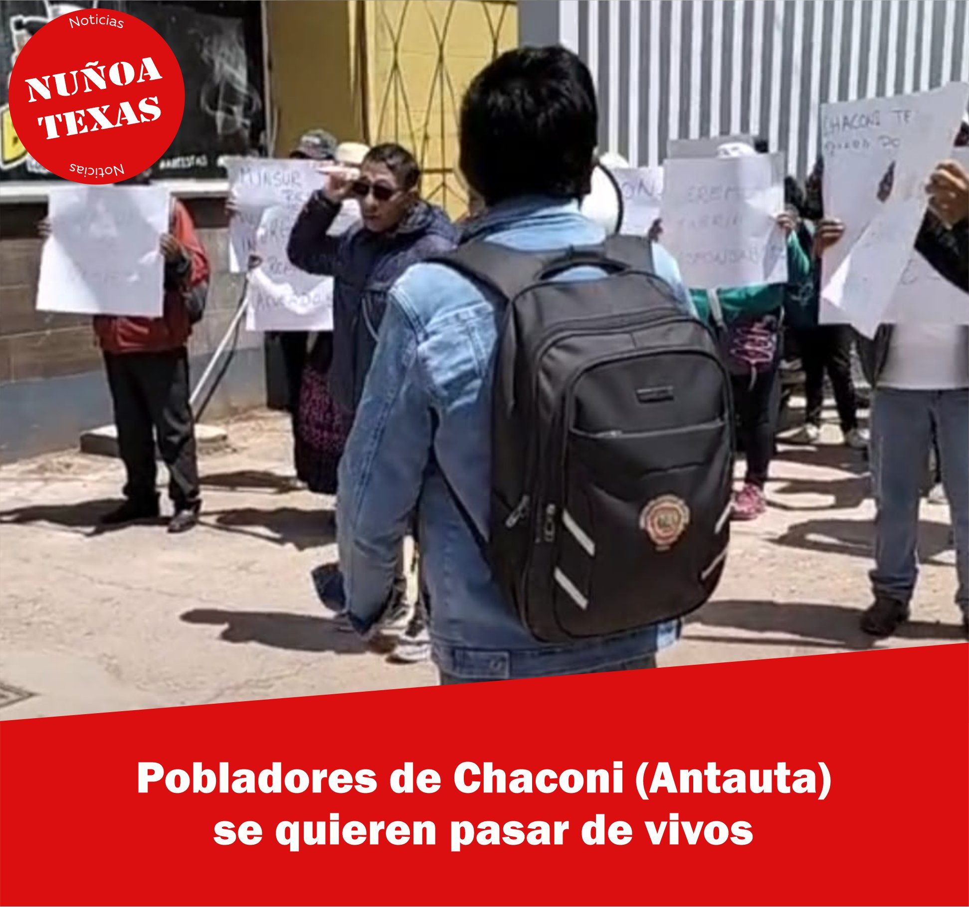 Noticias - #Antauta #Minsur #Chaconi #ConvenioMarco Un grupo de 10 ...