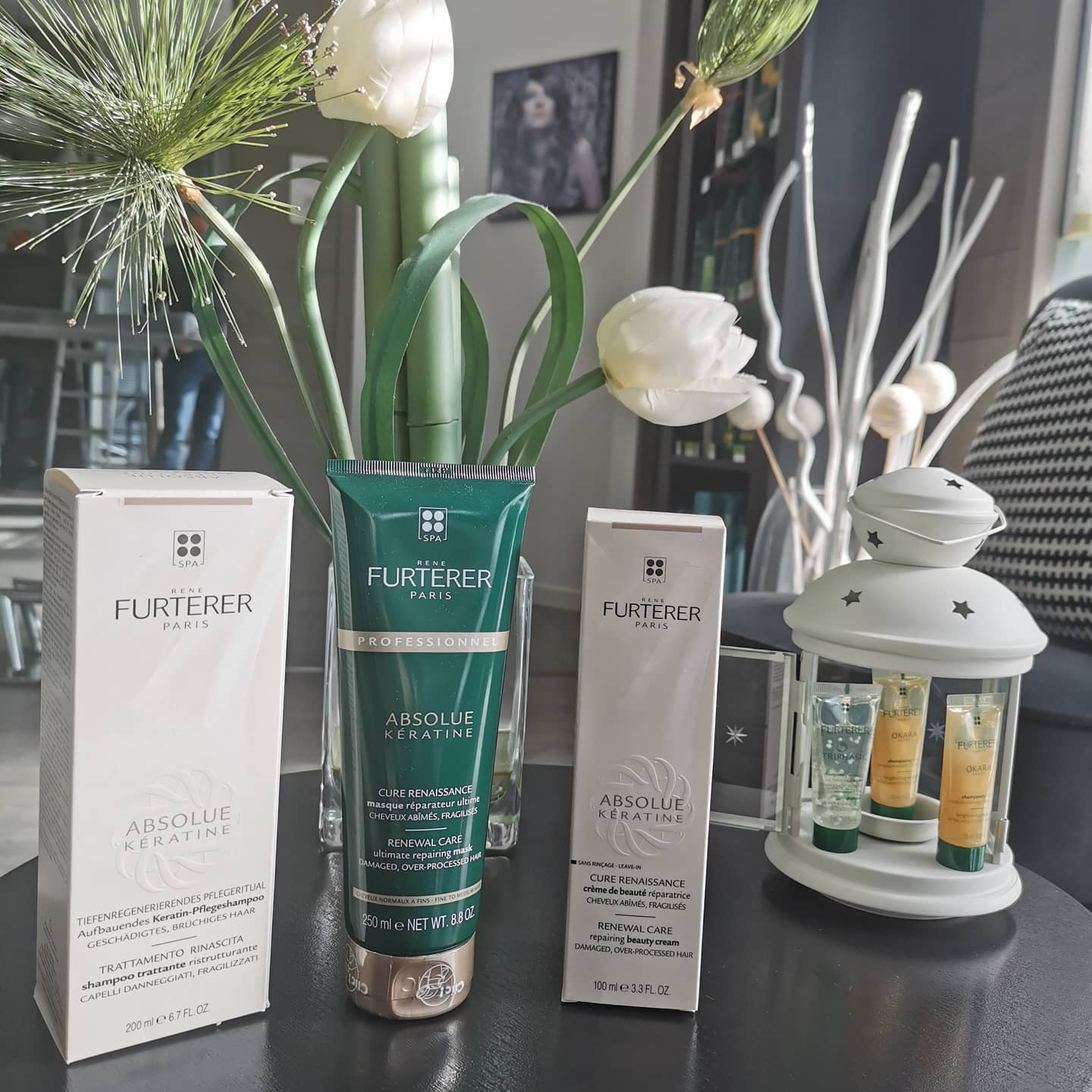ART Coiffure - Cure pour cheveux abîmés absolut kératine...
