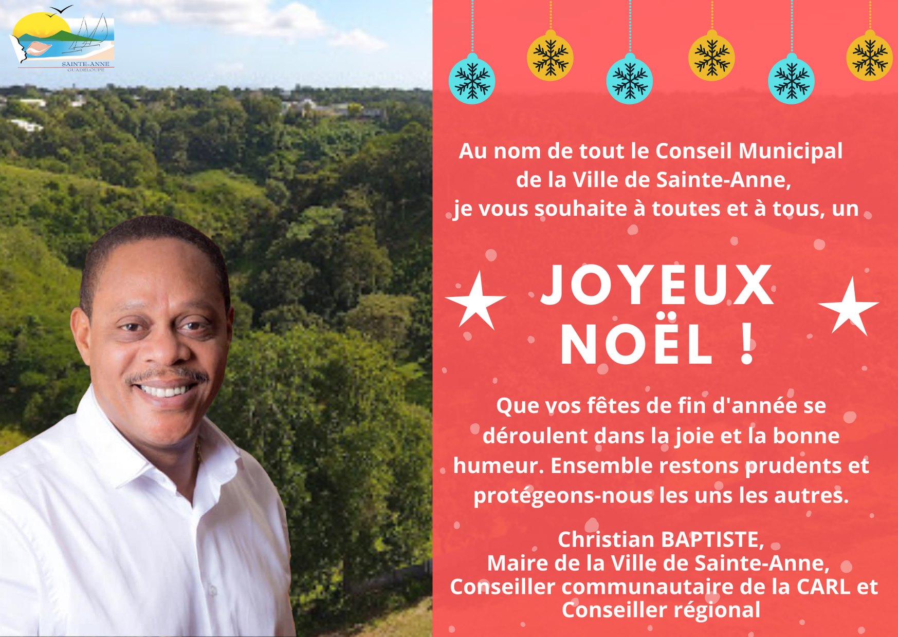 Au nom de tout le... - Ville de Sainte-Anne Guadeloupe