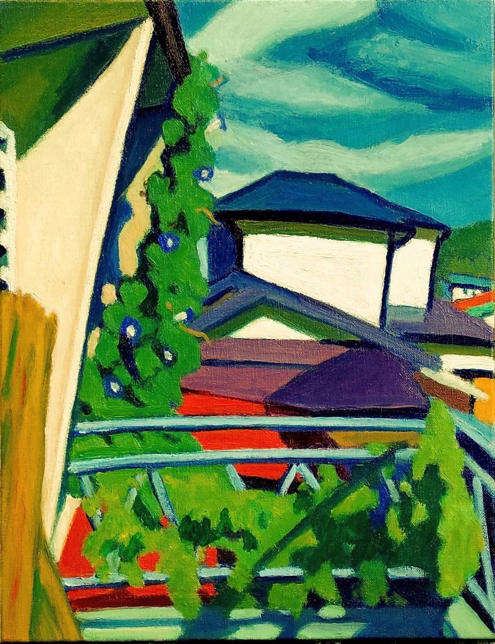 絵画とそのプロセス — / a painting and its process — / una pintura