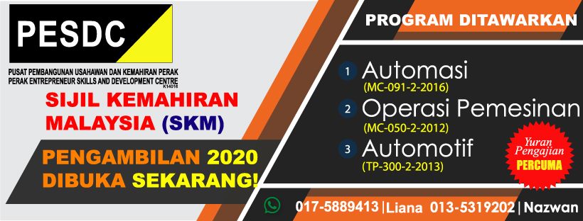 ‼️PELUAN... - Perak Entrepreneur and Skills Development Centre | Facebook