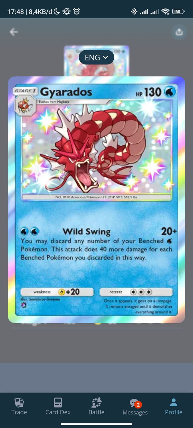 Pokemon TCG Pocket Indonesia | ada yang punya gyarados shiny lebih ...