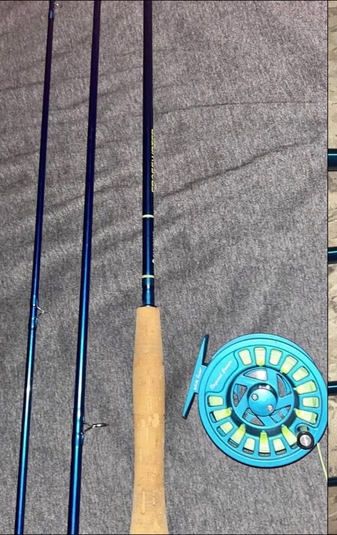 cheap fly rod and reel combo Lamson Liquid Outfit Choosing the Right Fly Color:Fluo Yellow-Black Berkeley and leader so you