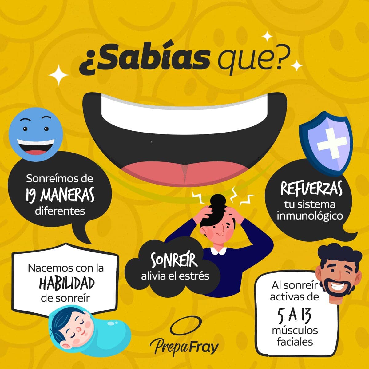 Prepa Fray - ¿Sabías que la sonrisa tiene el poder de...