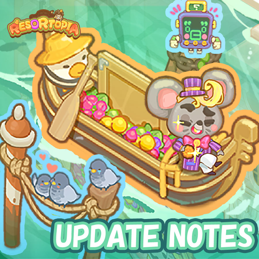 Resortopia - Update Notes 1. The global resort 7-star challenge has ...