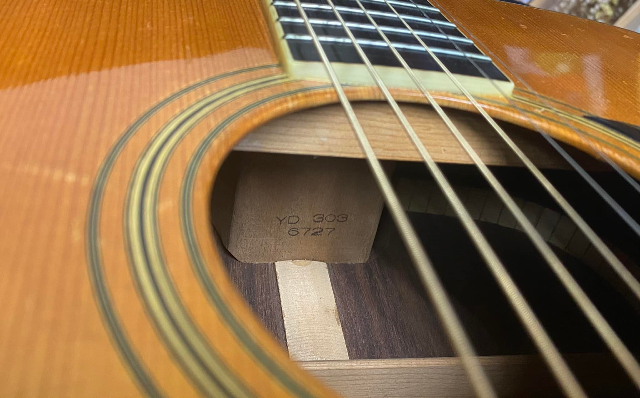 Where can I find details of my S.Yairi YD303 guitar?