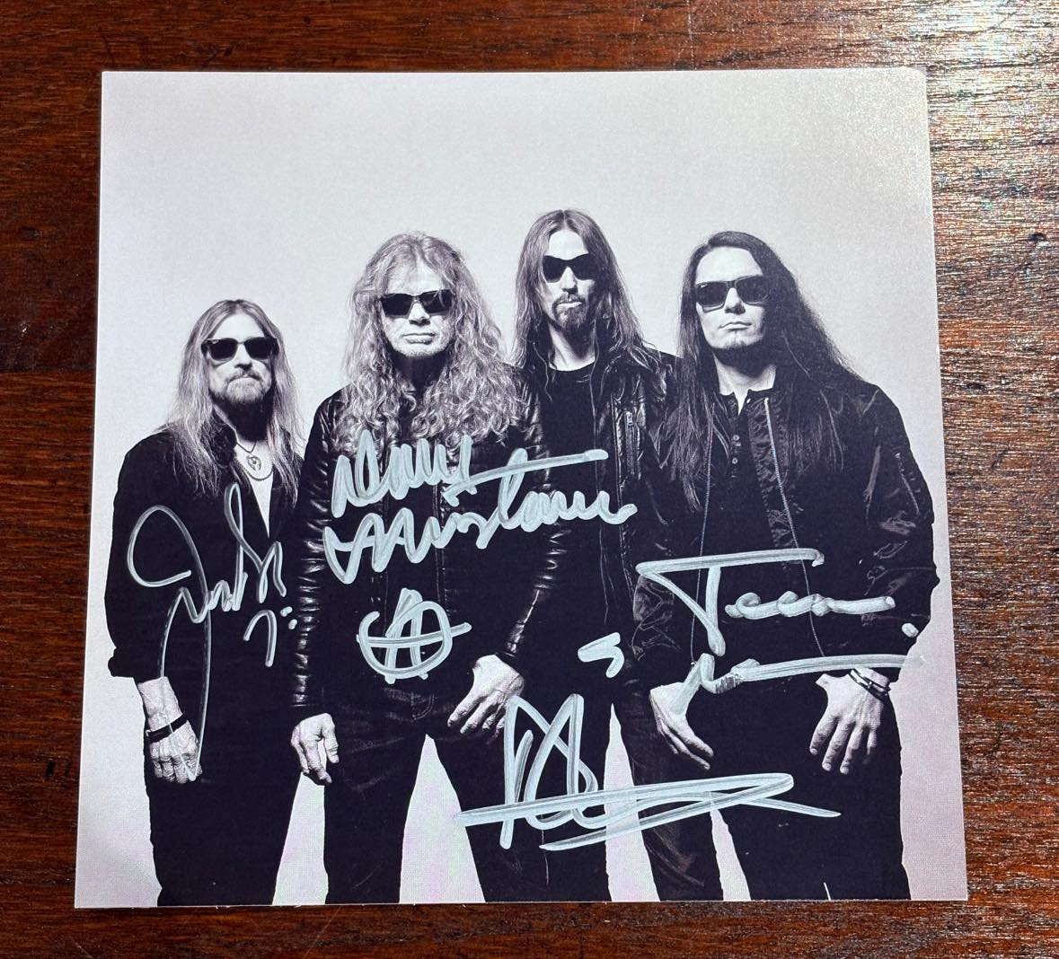 Just in Kerrang Version plus Signed card which is different from