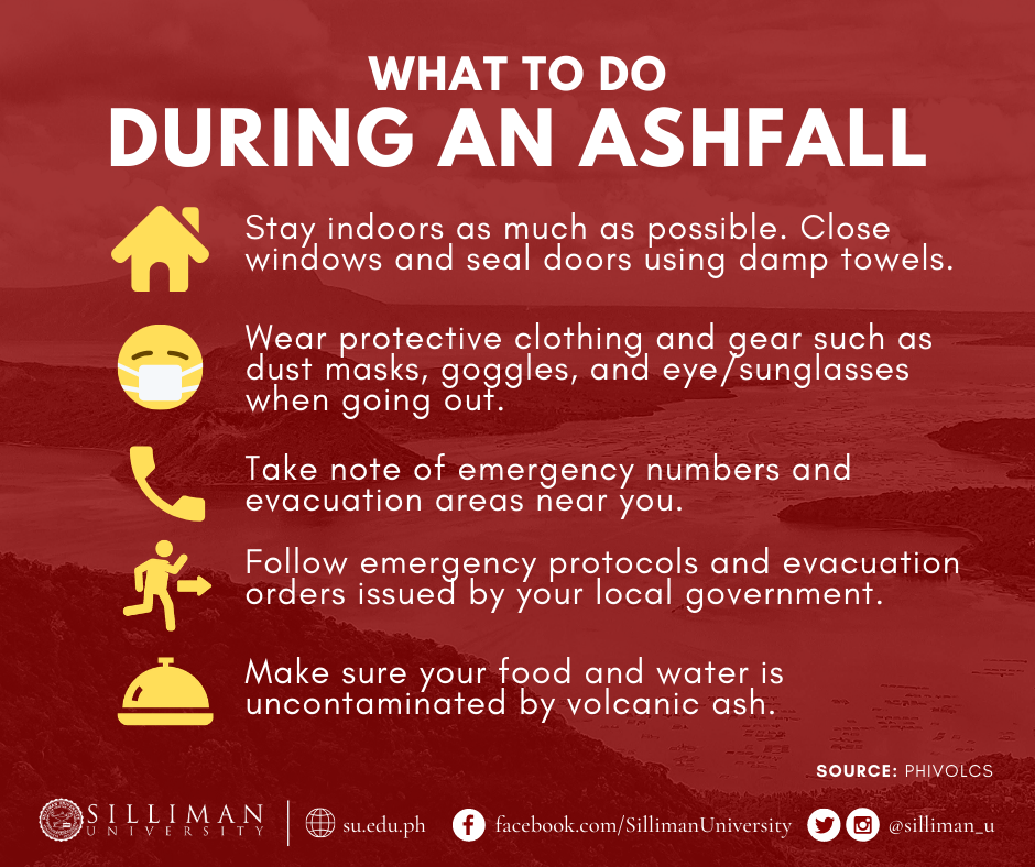 ASHFALL SAFETY TIPS To everyone in... - Silliman University | Facebook
