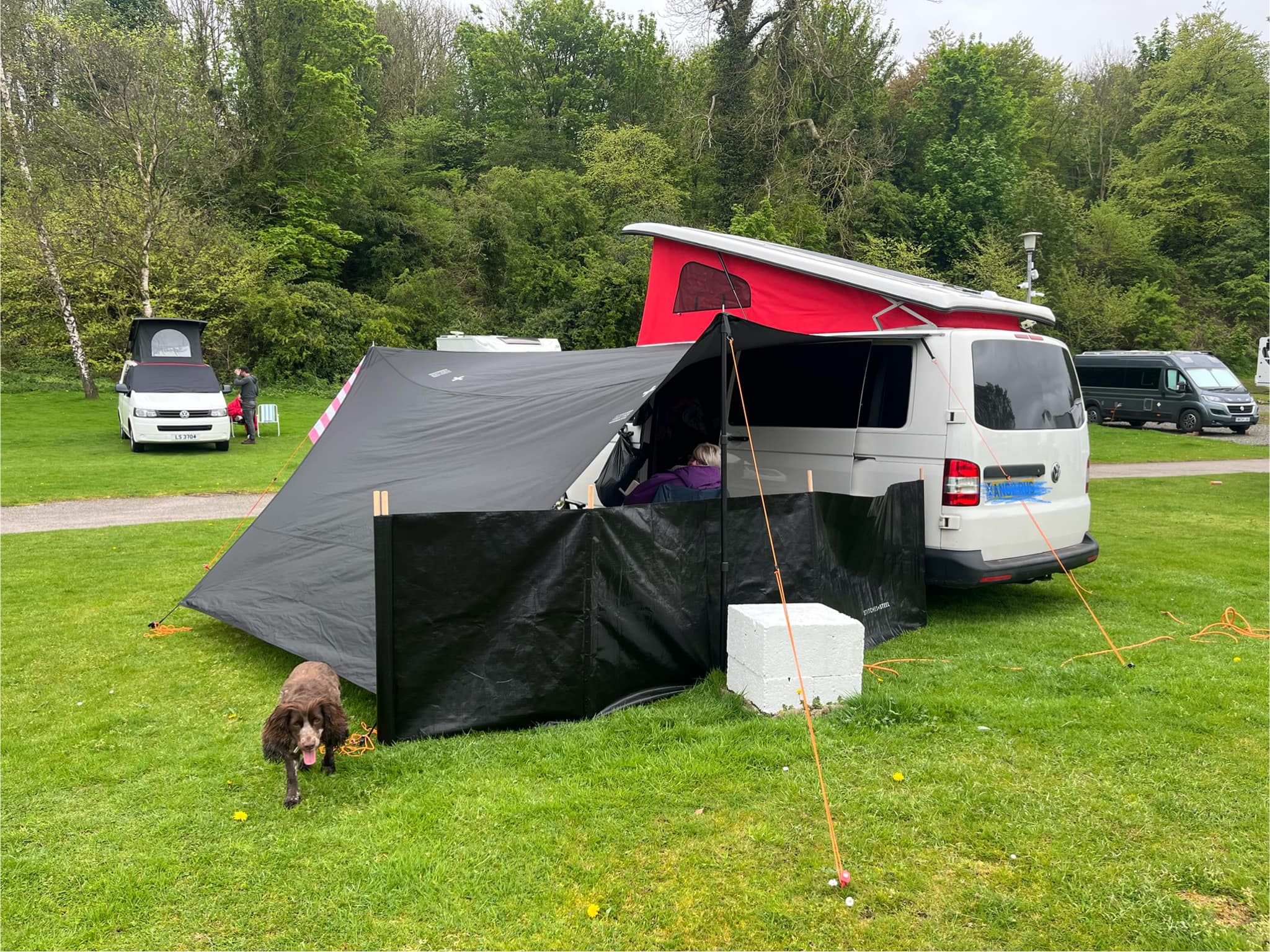 iglu 3 mann zelt Personen Sport & Freizeit fringe dog teepee Length:32' Tente Fixed Castors Set,