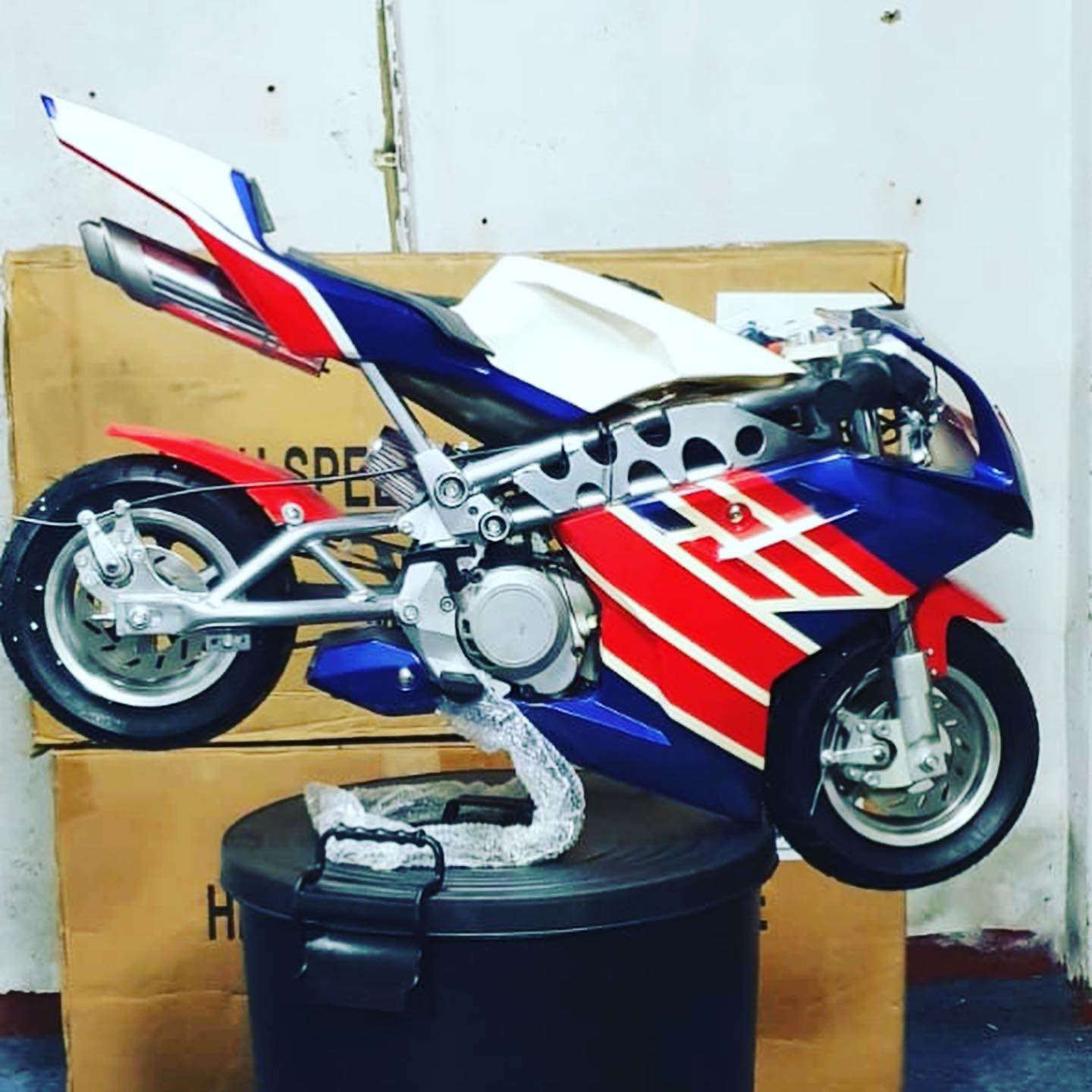 BRAND NEW BLATAREP B1 BOXED LIQUID COOLED 39CC 2 STROKE MINIMOTO POCKET ...
