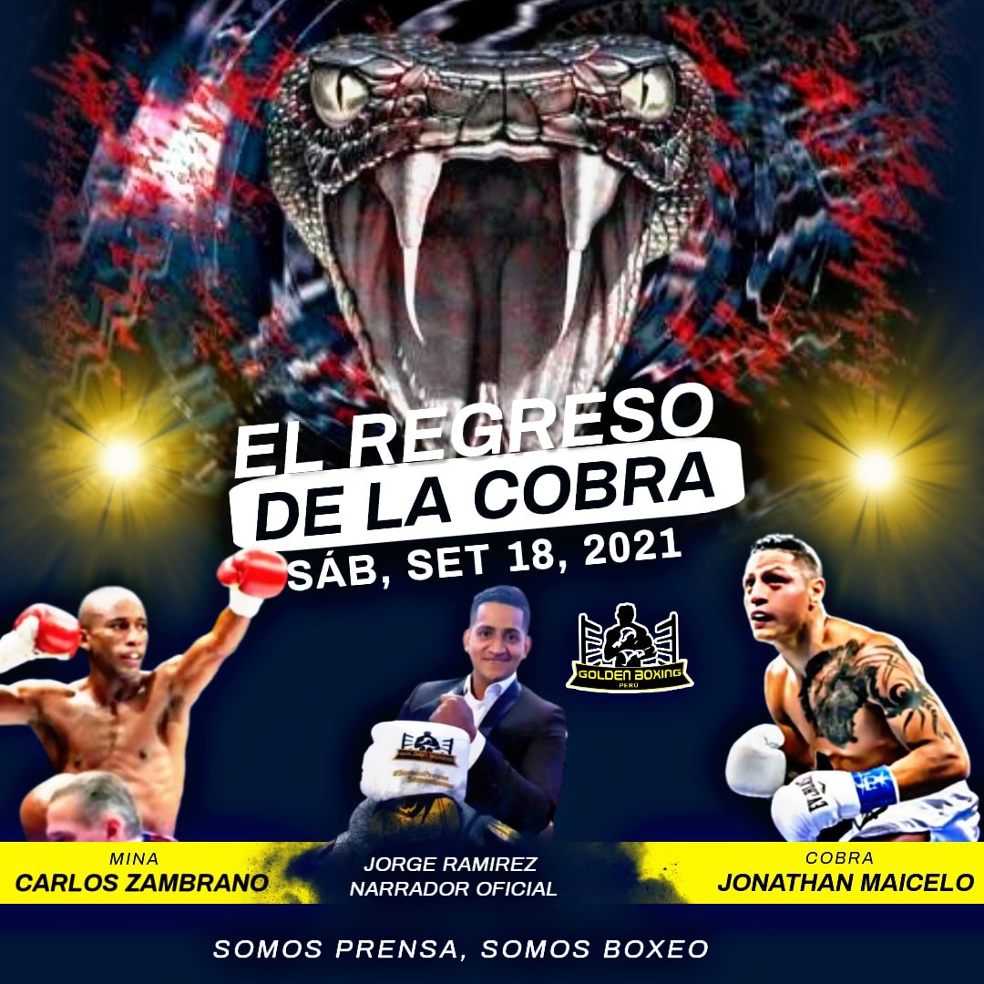 [ ES OFICIAL] Anunciamos al público... - Golden Boxing Perú