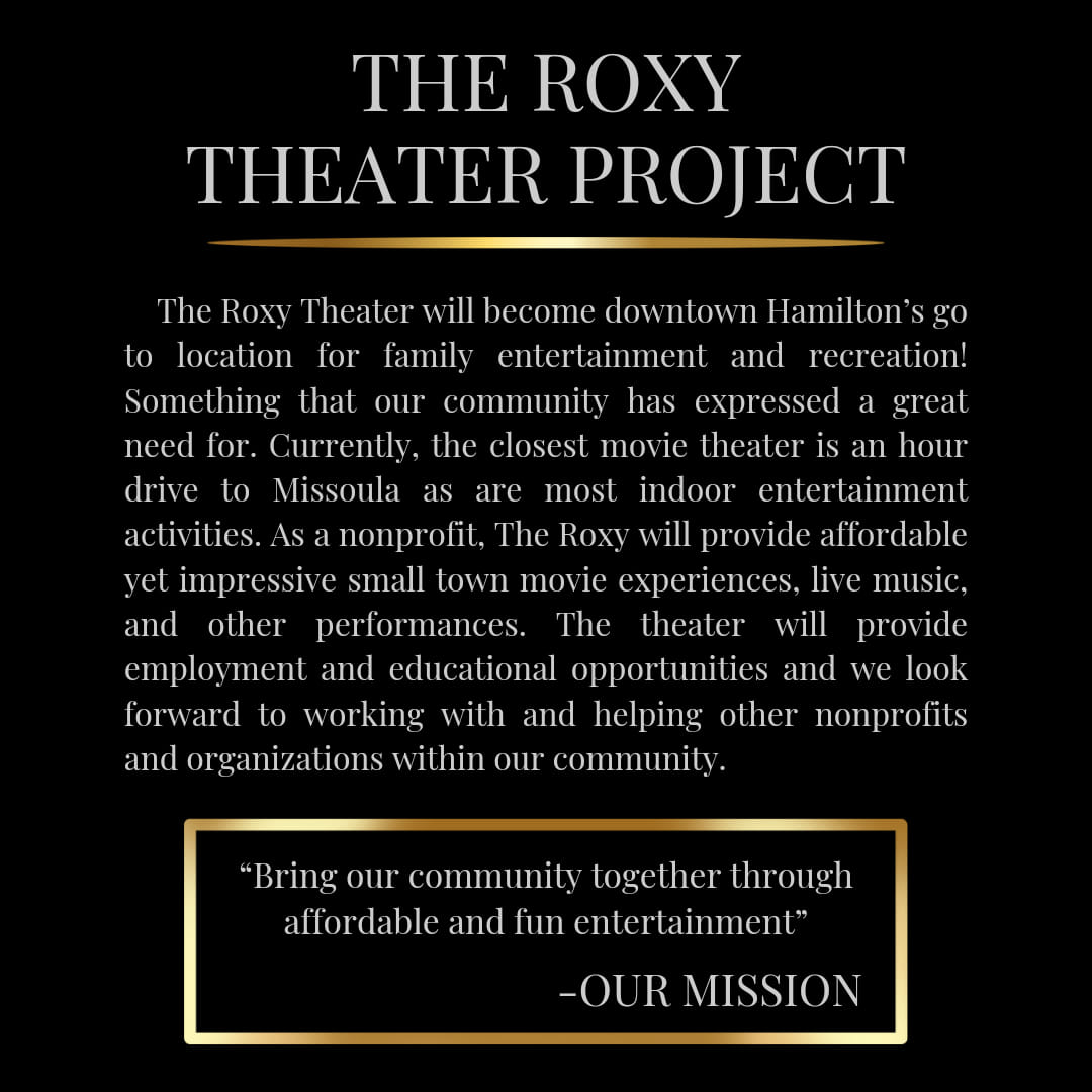 The Roxy Hamilton | Hamilton MT