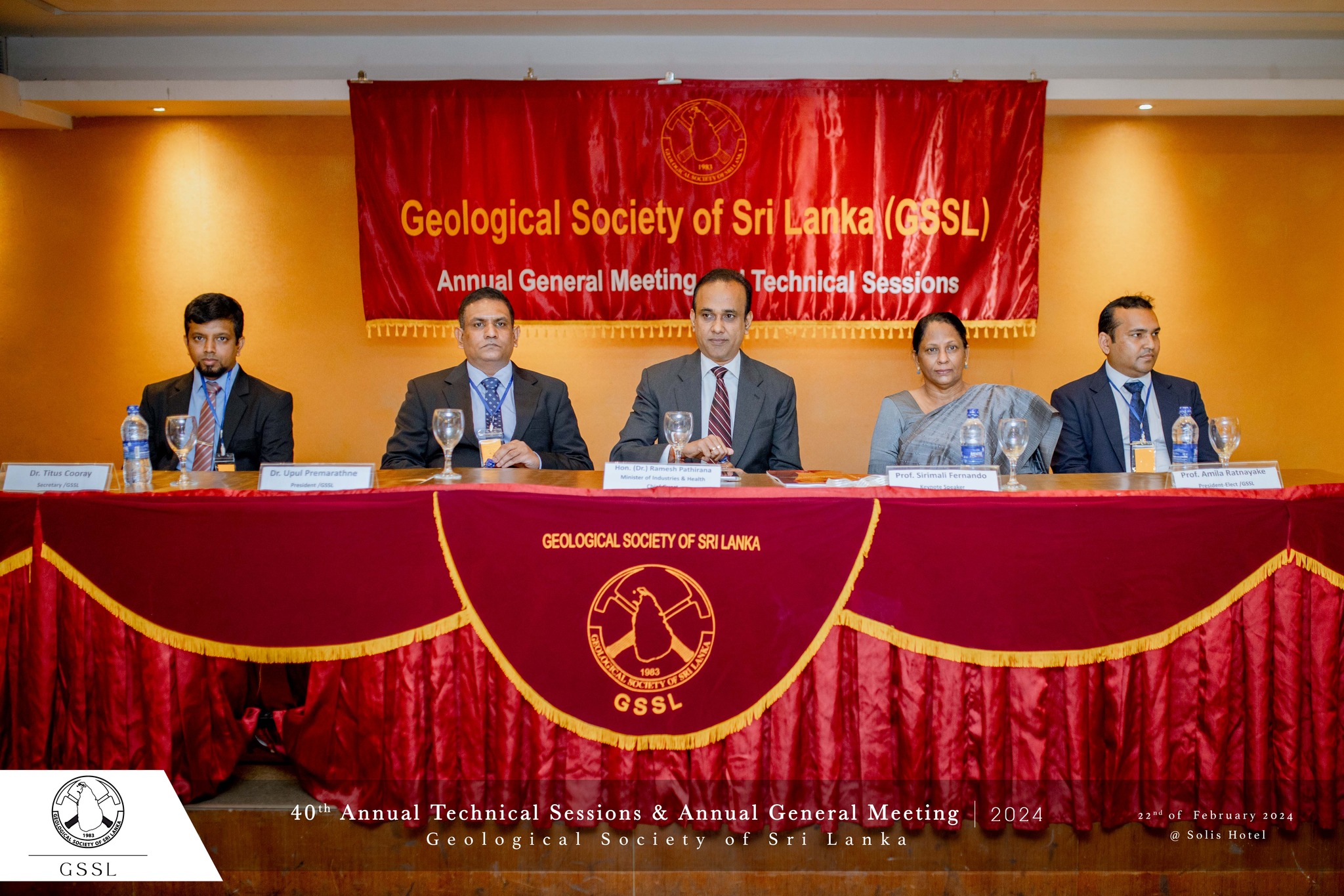 | 40th Annual... - Geological Society of Sri Lanka - GSSL