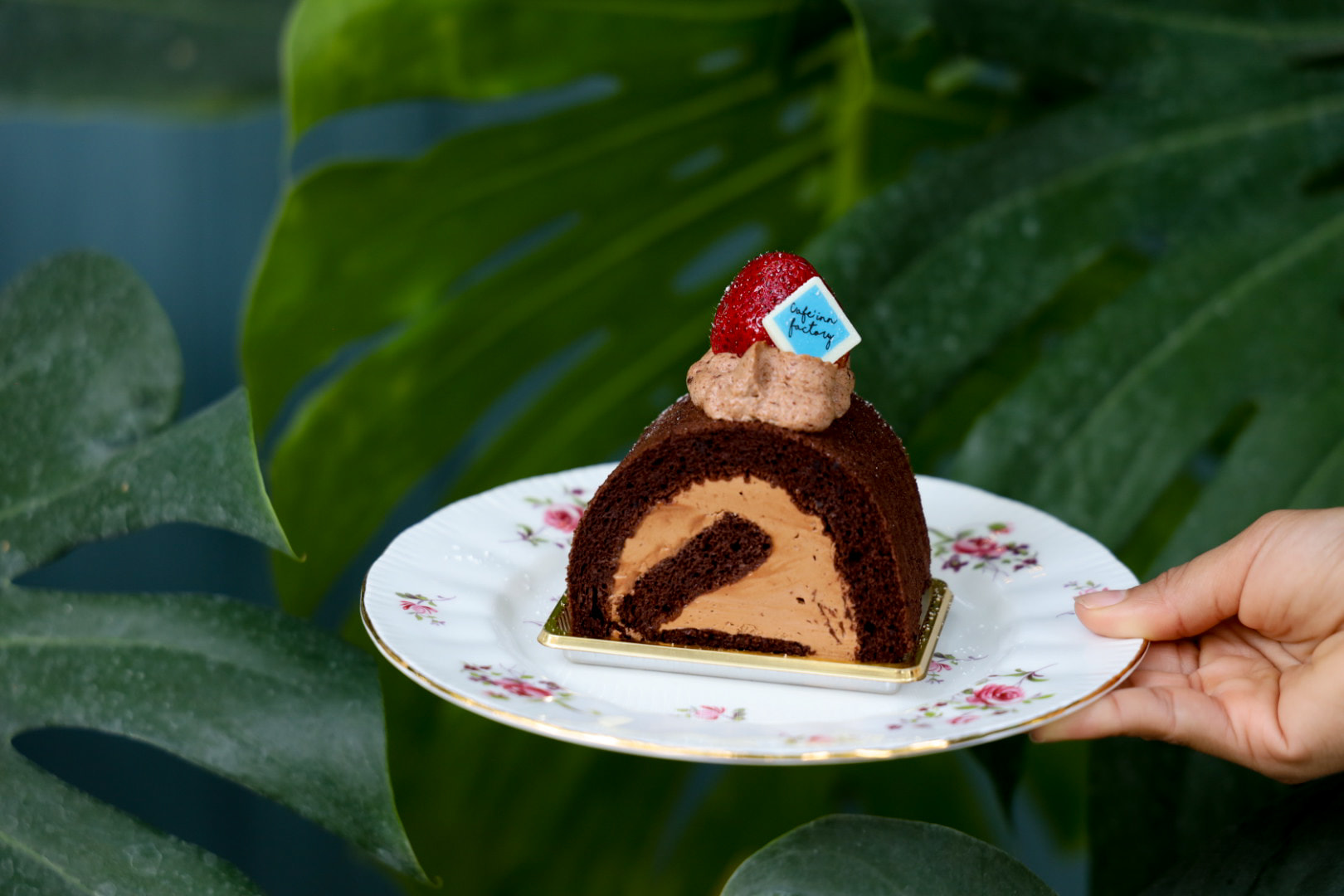 Chocolate Roll cake... - Cafe' inn factory