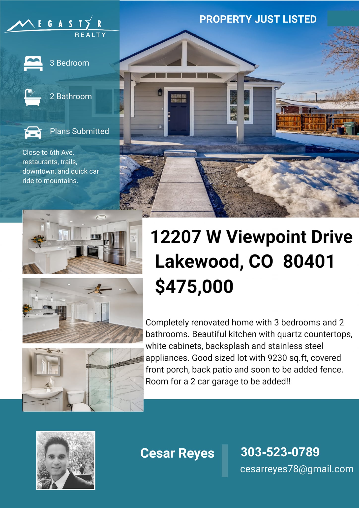 Cesar Reyes Real Estate Team | Denver CO