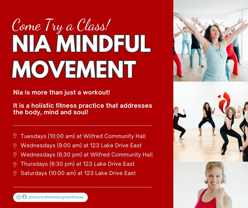 New Nia class for whole body wellness at Wild Spirits Wellness Studio