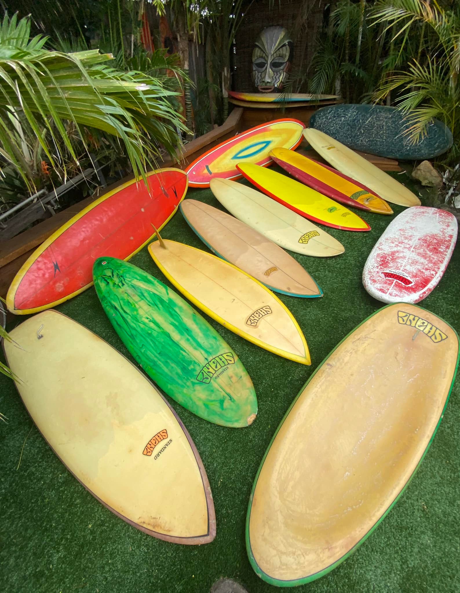 Little bit of the evolution of Shane surfboards