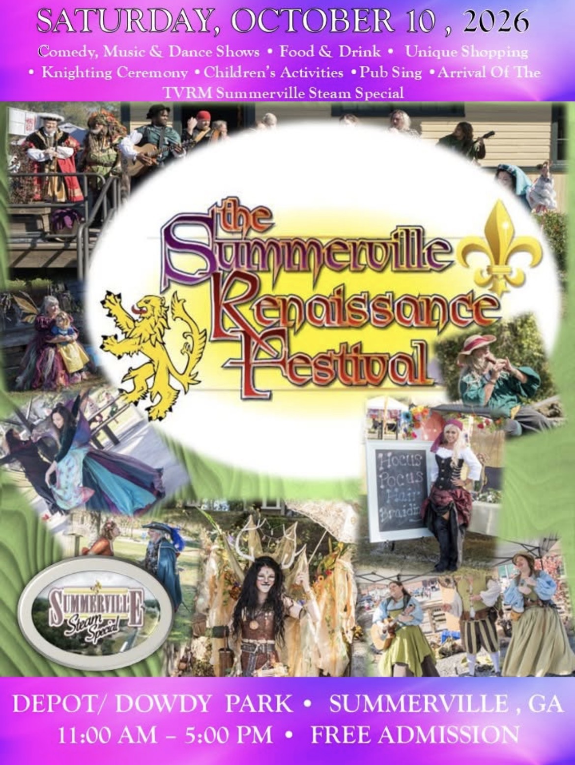 Summerville GA Mini Renaissance Festival