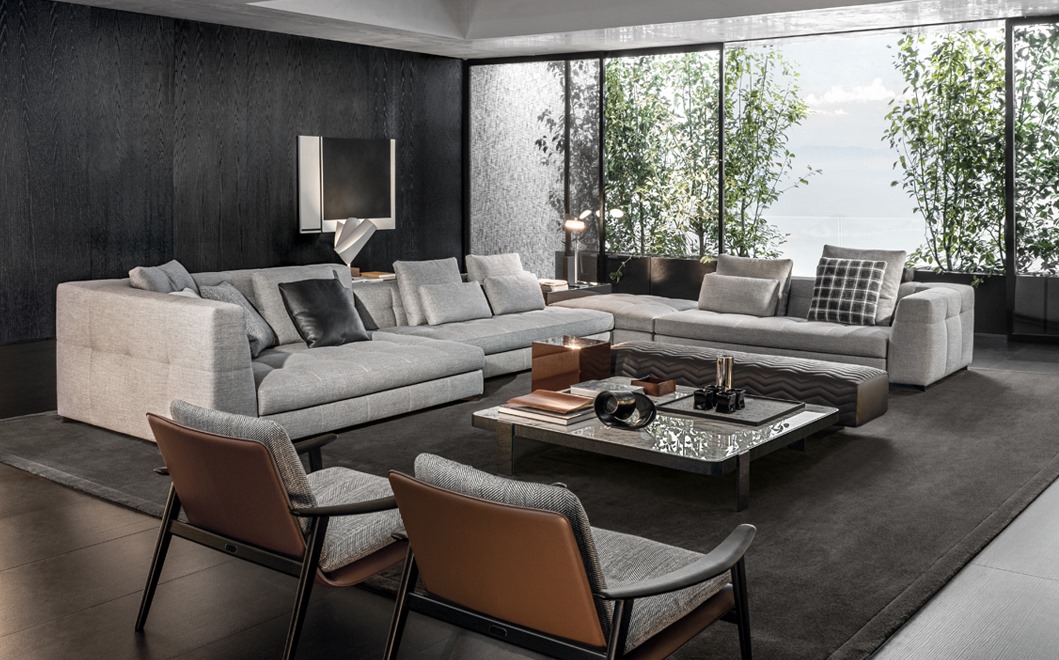 Minotti SpA - Elevate your living room with our refined...
