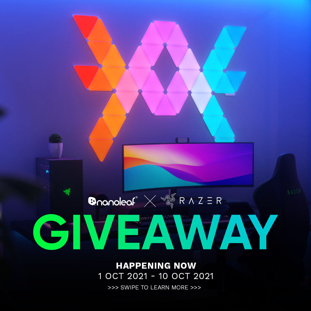 ⚠️NANOLEAF X RAZER GIVEAWAY ALERT⚠️... - Nanoleaf Malaysia | Facebook