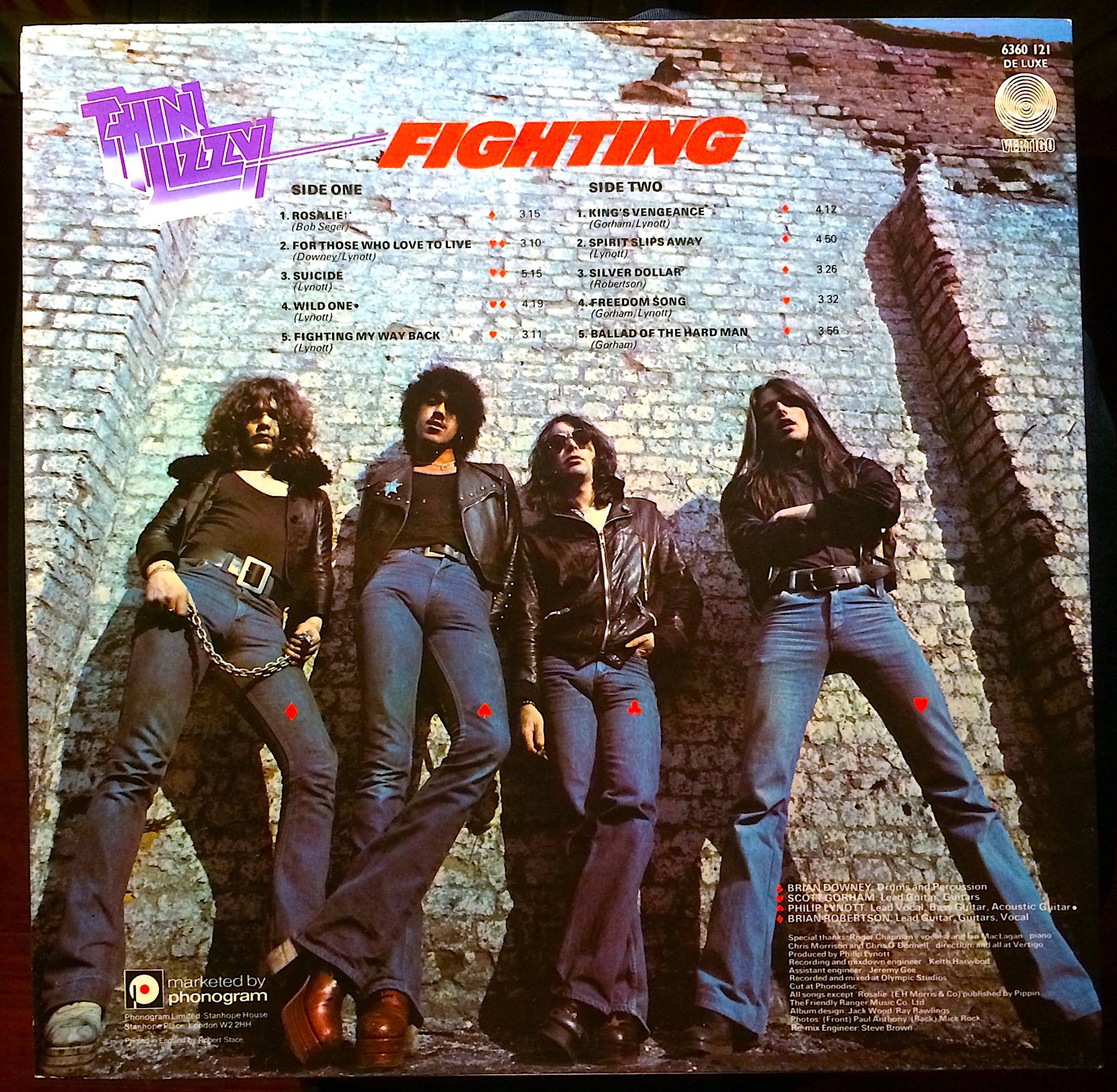 LIMITED EDITION! Thin Lizzy - 74-75 - Night Life / Fighting: 7CD