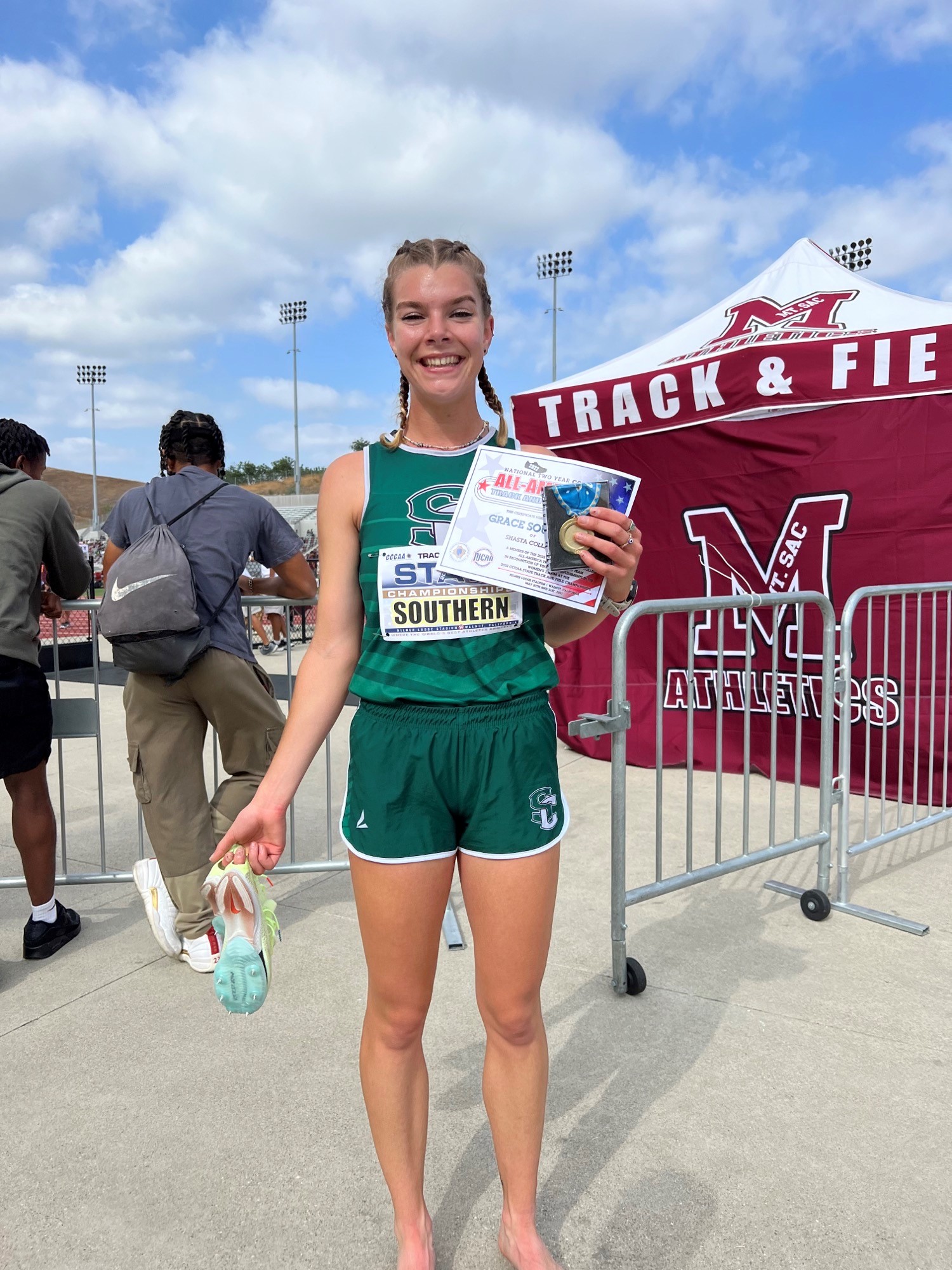 Shasta College - Congratulations Grace on becoming the...