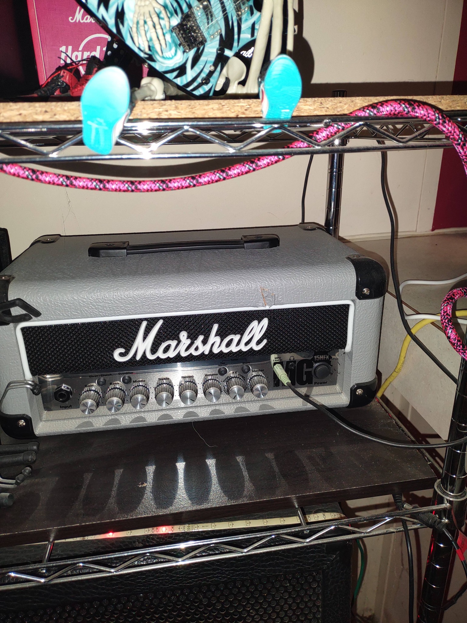 Marshall MG FX15 Micro Stack with Silver Jubilee Tolex