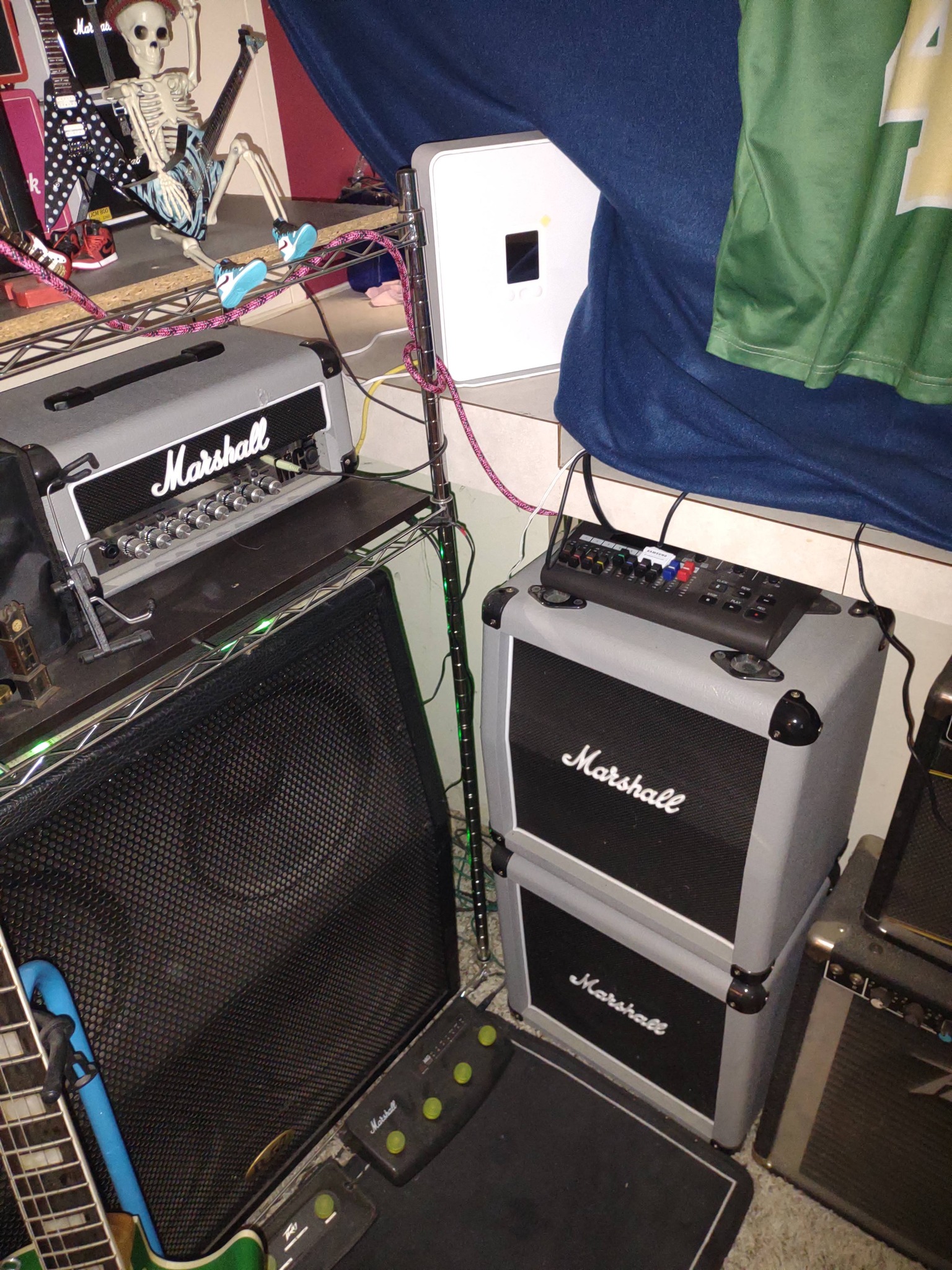 Marshall MG FX15 Micro Stack with Silver Jubilee Tolex