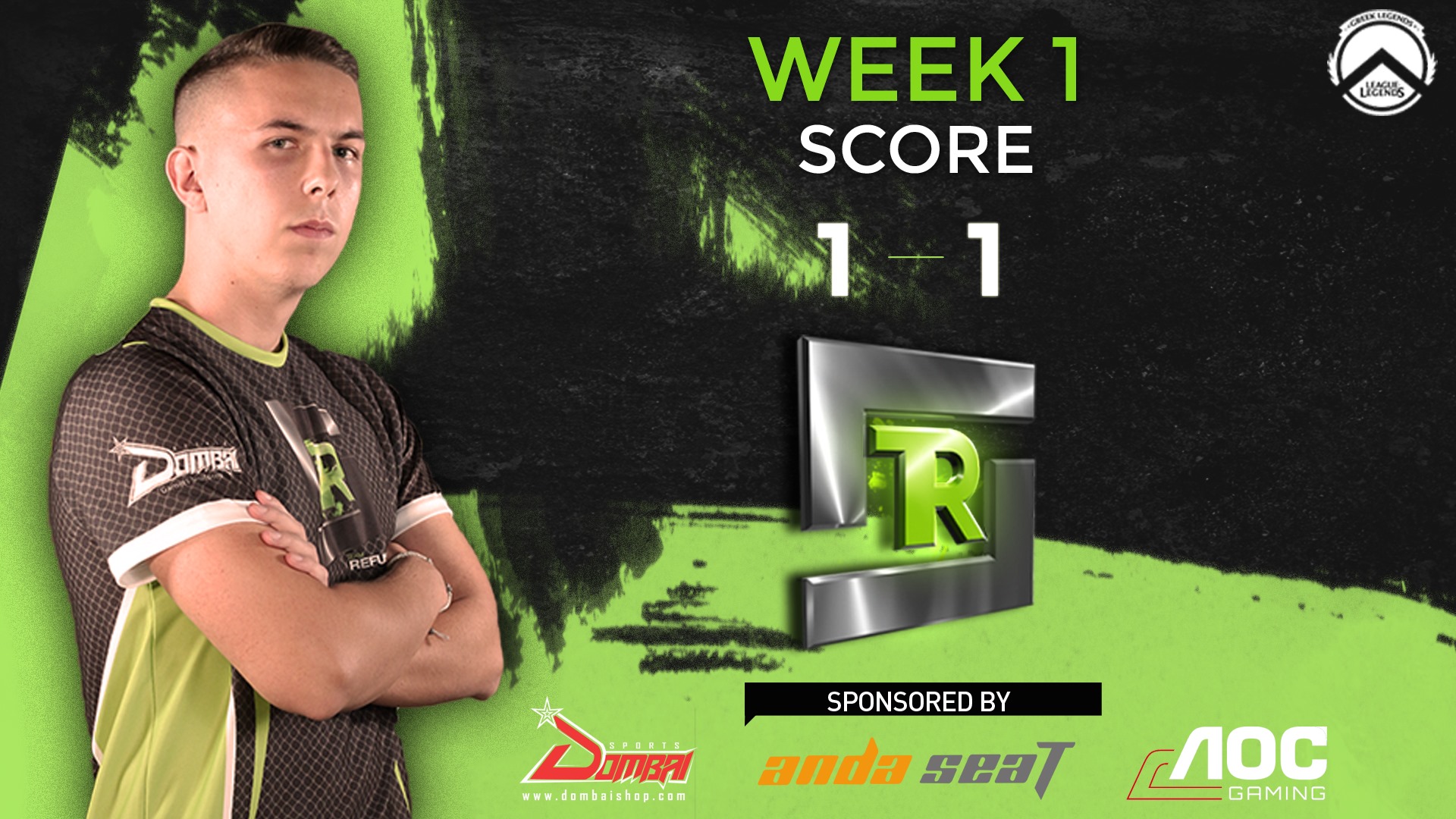 Team Refuse - The first week of Greek Legends ended with 1...