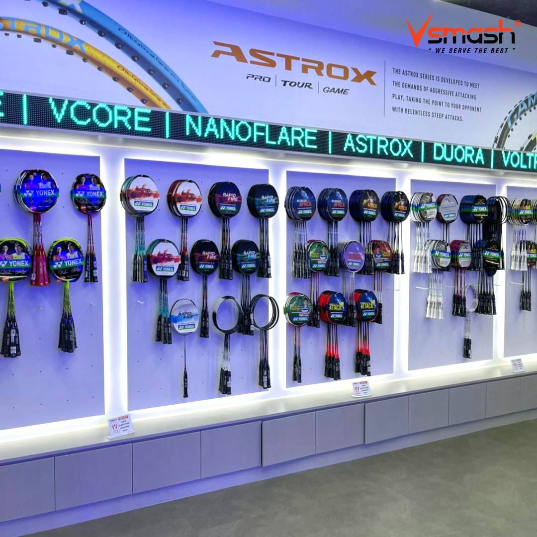 Vsmash Sports - Fully stocked racquet for you at both of...