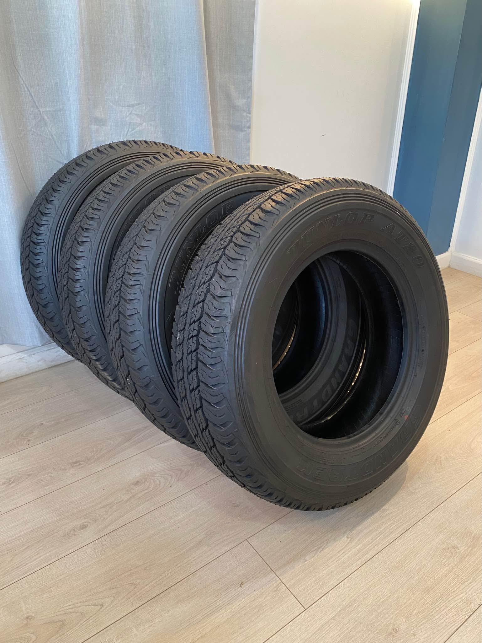 Neumaticos 225/70/17 Dunlop Precio 180.000 el juego de 4 neumáticos IVA ...