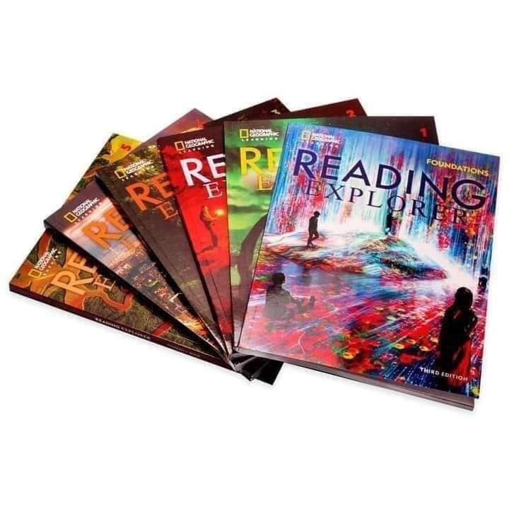 Reading Explorer 1-6 National Geographic Learning Set of 6 books