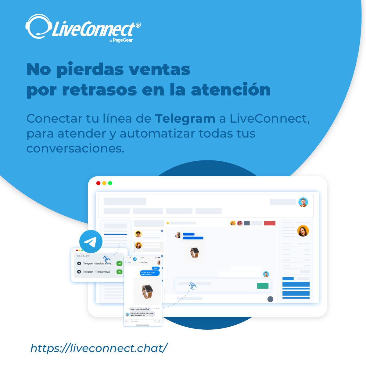 LiveConnect - ¡Ahora con la nueva integración de Telegram... | Facebook
