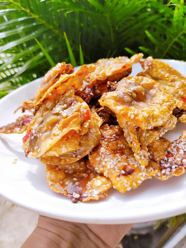 Mực Rim cay- Đặc sản Quảng Bình