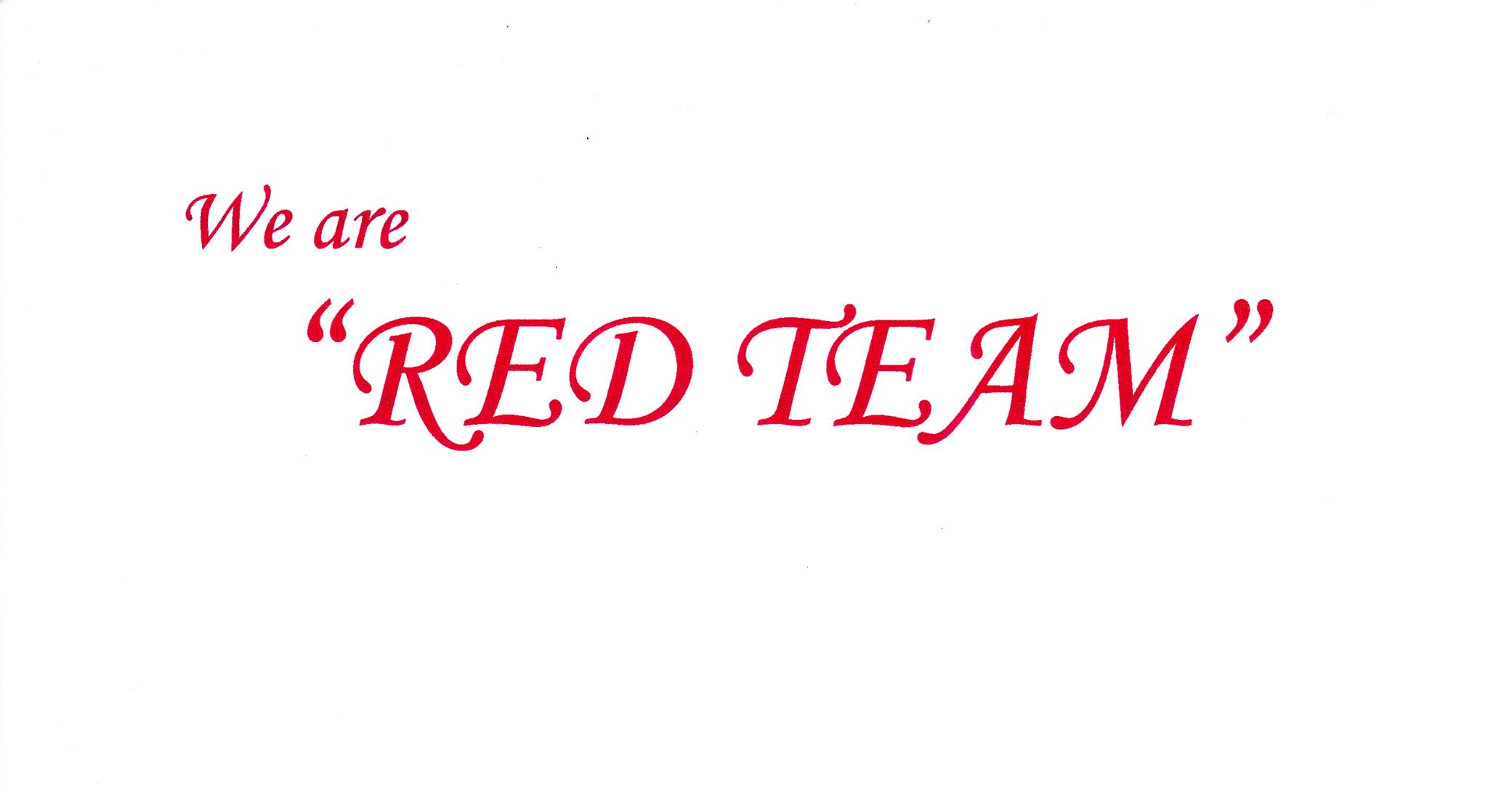We are 