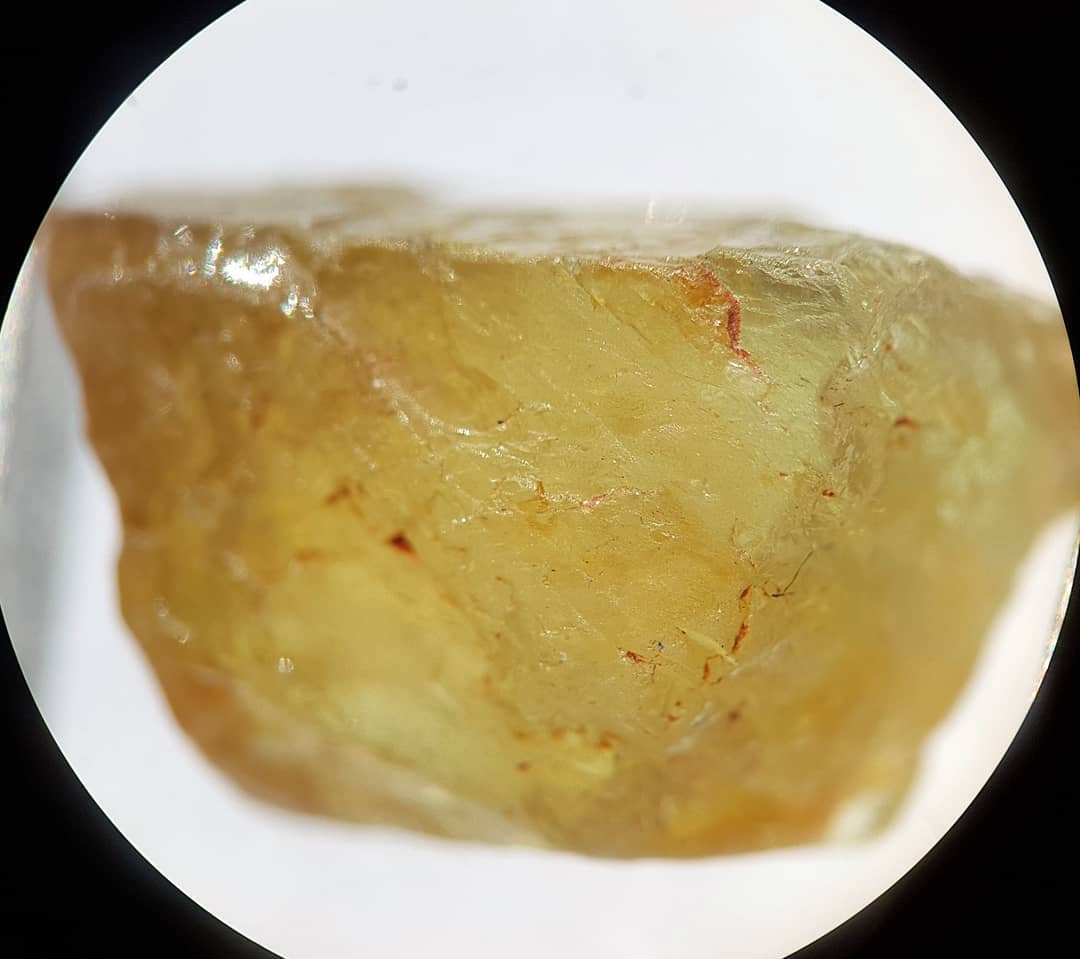 Saphir Jaune De Madagascar 6.7x4.3 Mm - Pierre Naturelle Traitée - 0.57 Carats - Rare