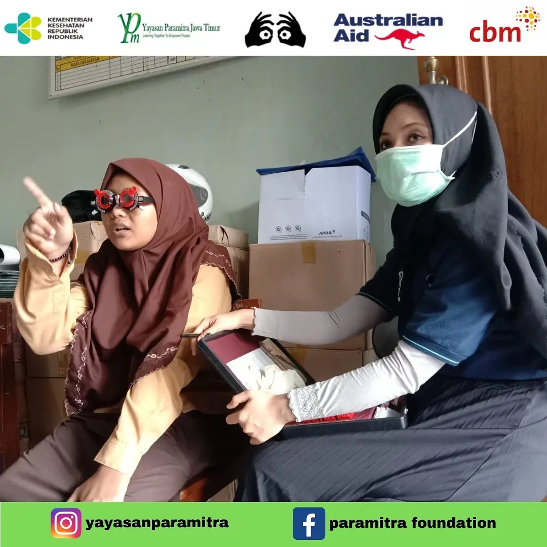 Raut bahagia dan penuh semangat... - Paramitra Foundation