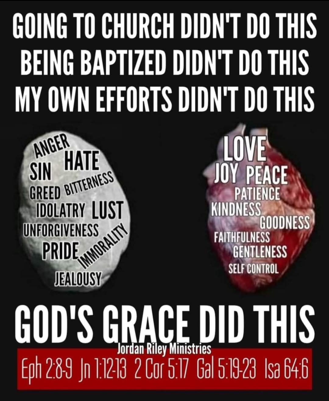 Jordan Riley - On the left = before Jesus saved me On the... | Facebook
