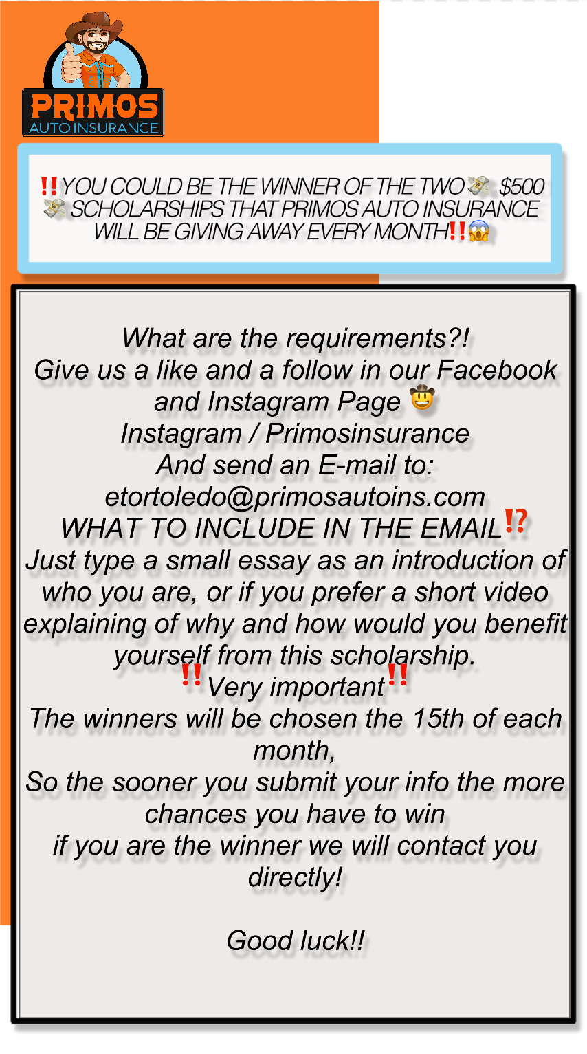Primos Insurance added a new photo. - Primos Insurance
