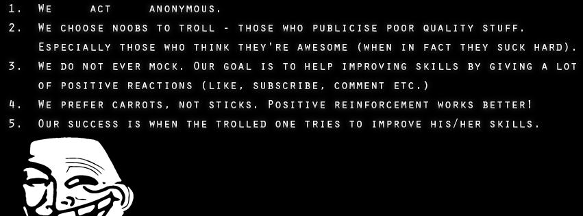 Positive Trolling