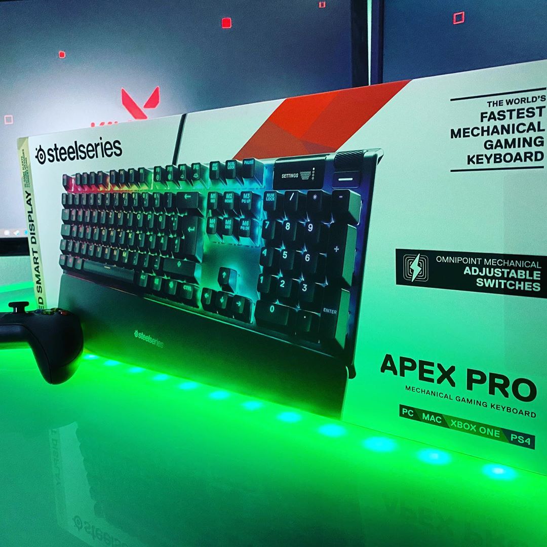 The Apex Pro is the biggest leap... - SteelSeries Singapore