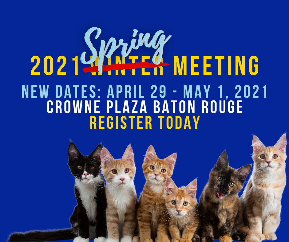 The 2021... - Louisiana Veterinary Medical Association - LVMA