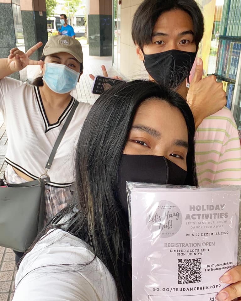 We are giving out flyers today near... - TruDance Singapore