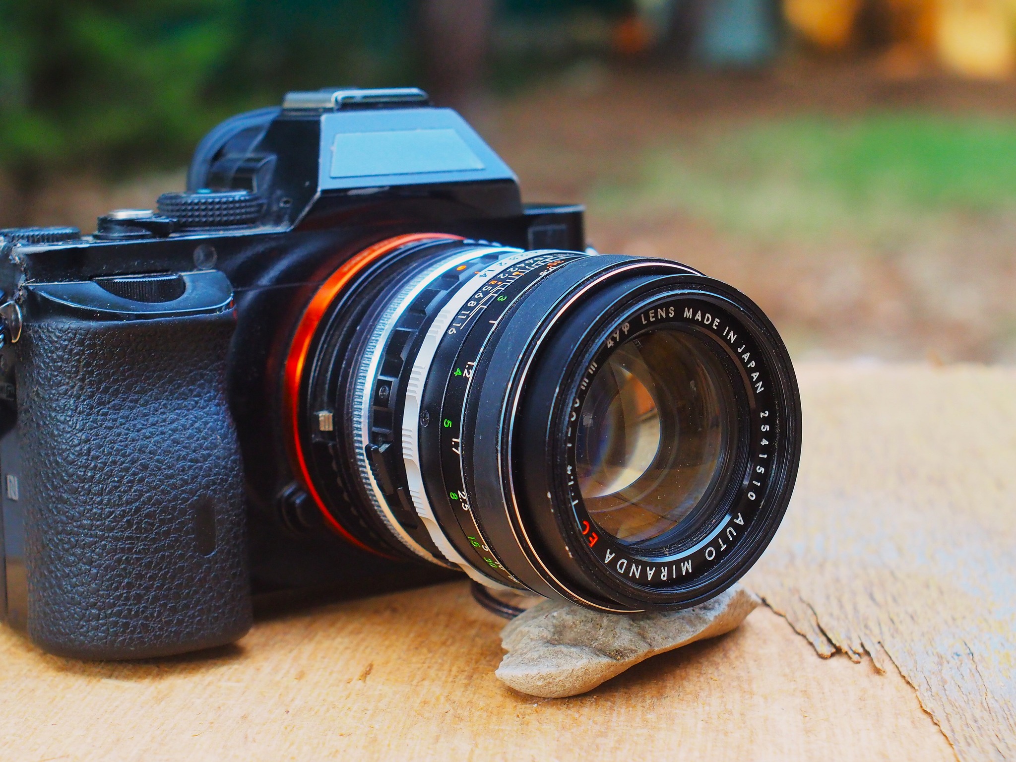 A LENS' CREATIVITY Auto-Miranda 50 mm EC f/1,4