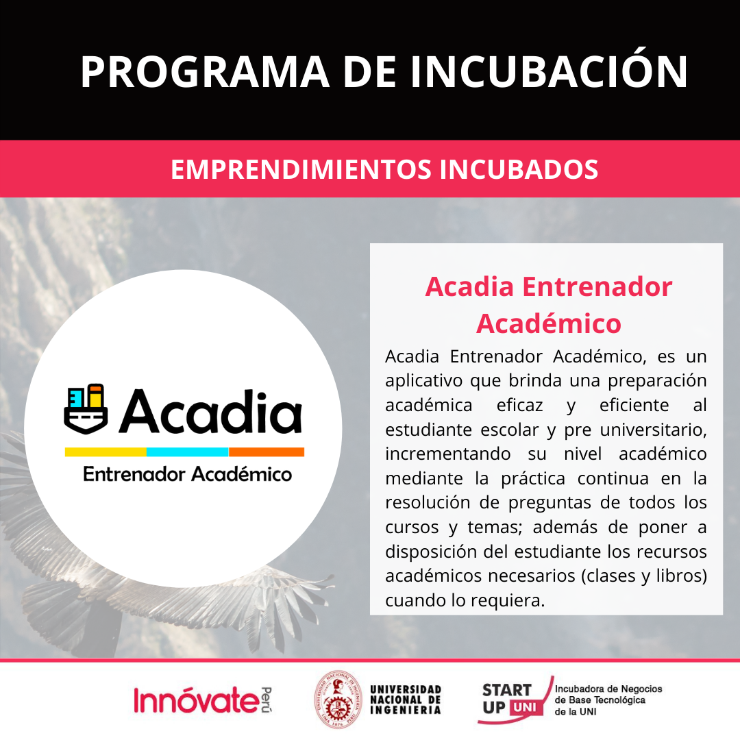 Innova - ¡Conoce a los emprendimientos que están actualmente en nuestro ...