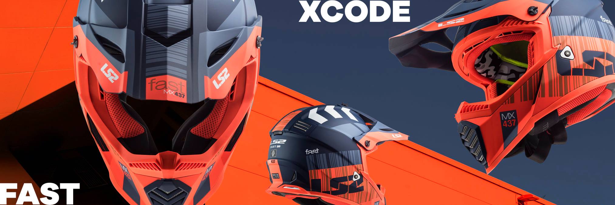 LS2 Europe - New MX437 Fast EVO Xcode Fluo Orange! #ls2 #ls2racing # ...