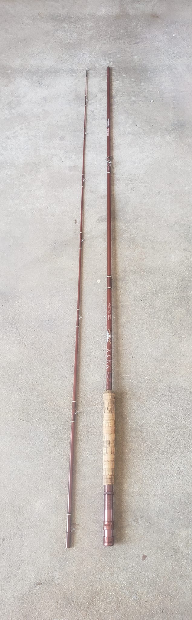 Fenwick FF756. I haven't fished with this rod yet , but I will soon.