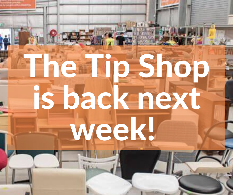 💥 The Tip Shop reopens 3 June!... - Livingstone Shire Council