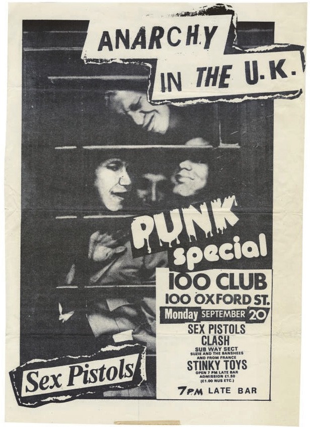 SEX PISTOLS LIVE AT THE 100 CLUB レコード Sex Pistols live at the 100 Club – London, 1976 #fbf