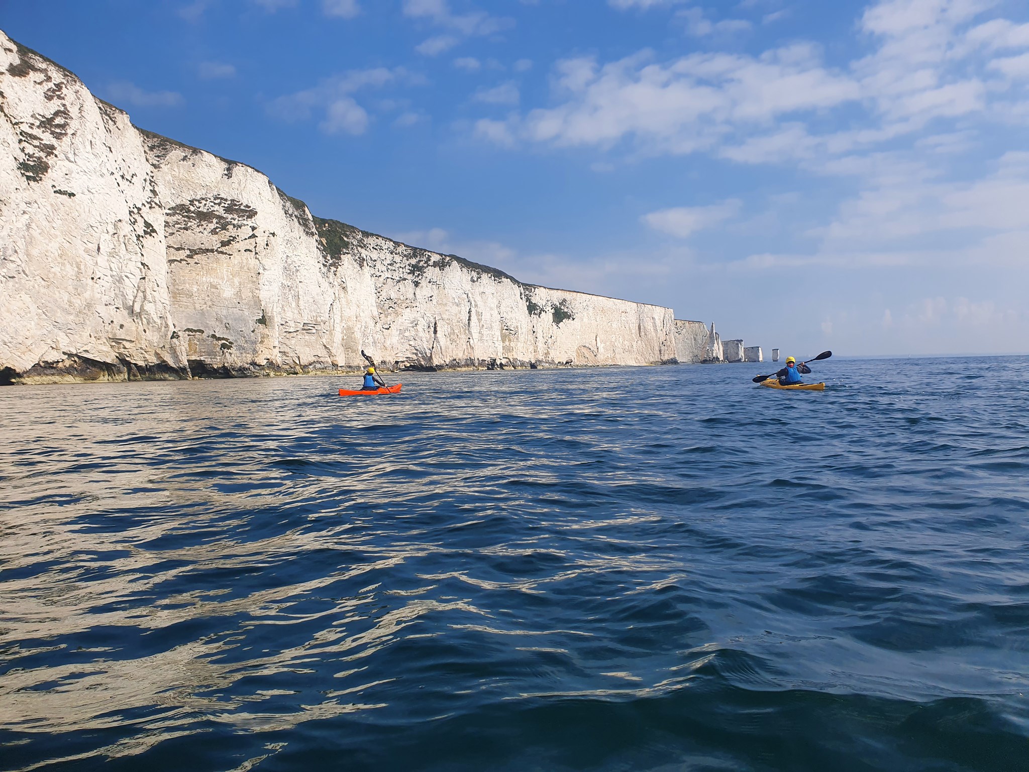 Our first half day Old harry rocks... - H2oadventures.co.uk